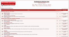 Desktop Screenshot of forum.anglophone-direct.com
